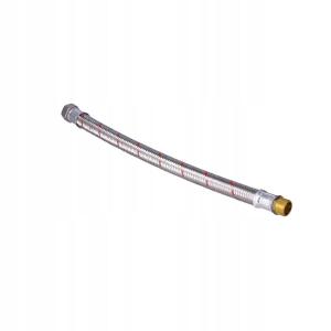 Wąż w oplocie 10bar,L=50 cm,3/4 gwint wewnętrzny / gwint zewnętrzny nierdz