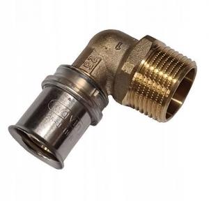 WAVIN Kolano z gwintem zewnętrznym 25 mm x 1 ” GZ 90° Tigris M5