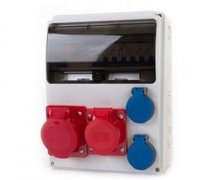 Rozdzielnica LAGO 11M - gniazda 16A 5p, 32A 5p, 2x230V + zabezpieczenia (RC