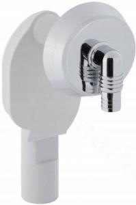 GEBERIT Zestaw odpływowy ścienny do pralek lub zmywarek, chrom błyszczący