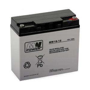 MPL POWER MW Power Akumulator AGM AGM 12V/18Ah 5 lat