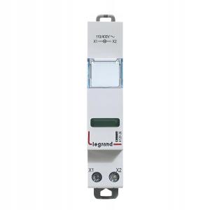 LEGRAND Lampka pojedyncza zielona LED 110/400V