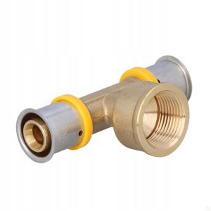 KAN-therm Trójnik mosiężny GW ultraPRESS - 20 Rp3/4