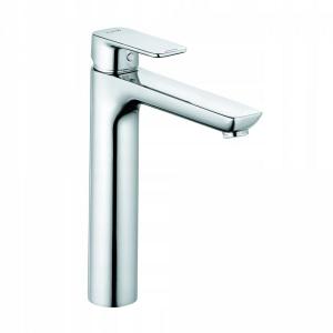 Bateria umywalkowa stojąca KLUDI PURE&STYLE 1-uchwyt 1-otw mosiężna chrom