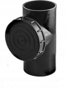 Czyszczak PEHD 200x110/88 prosty S12.5, kolor czarny, QS (Quick Stream)