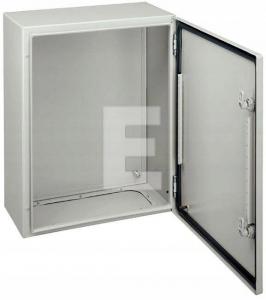 Obudowa CRN z płytą montażową 600 x 600 x 250 mm IP66 IK10 RAL7035