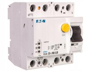 EATON Wyłącznik różnicowoprądowy typ G/B 4-biegunowy FRCdM-25/4/003-G/B