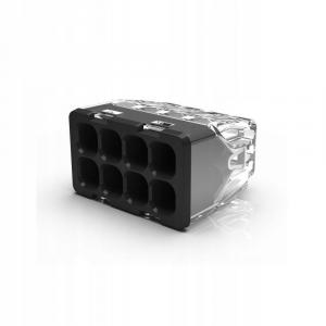 Szybkozłączka mini PC-218S do przewodu typu drut, 0,2-2,5mm2 opk=50szt