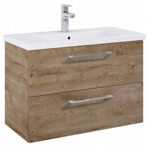 Szafka podumyw. ROMA COMPACT 80x38,4cm Wisząca 2S Dąb Canela ROCA