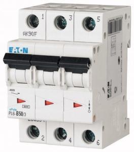 EATON Wyłącznik nadprądowy 6kA PL6-C50/3