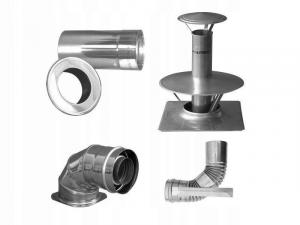 Zestaw Immergas S 60/100 powietrzno-spalinowy srebrny do szachtu