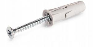 RAWLPLUG Kołek rozporowy uniwersalny UNO fi 10 z wkrętem 6,0x50 mm