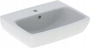 Umywalka kompaktowa Selnova Square B50 cm, H17 cm, T42 cm, z przelewem, z o