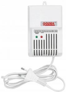 Detektor DK-15.Z propan-butan, alarm 15% DGW, wyj.do syreny zewn.+ wyj. ste