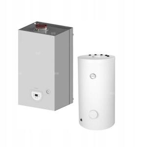 Pakiet z kotłem gazowym kondensacyjnym SILVER PRO 25 kW i zasobnikiem SWK 1