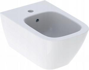 Bidet wiszący Smyle Square B35 cm, H26 cm, T54 cm, z przelewem, z otworem n