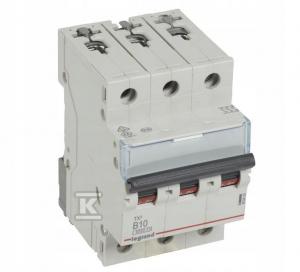 LEGRAND Wyłącznik nadprądowy S 303 3P B 10A 6000A TX3