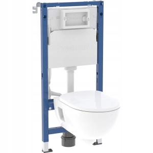 Stelaż WC GEBERIT Selnova Premium Duofix Basic w komplecie z miską Selnova