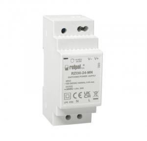 RELPOL Zasilacz impulsowy 30 W, 24 V DC RZI30-24-MN