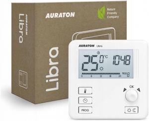AURATON Libra - Tygodniowy, przewodowy regulator temperatury, (następca mod