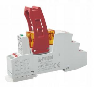 Przekaźnik interfejsowy Push-in PI84-024AC-M91G-PS-2012-01 2P, 8A, 24 V AC,