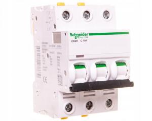 SCHNEIDER ELECTRIC Wyłącznik nadprądowy iC60H-C10-3 C 10A 3-biegunowy