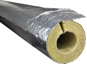 PAROC Otulina z wełny mineralnej Paroc Section Alucoat T gr.50mm śr. 76mm