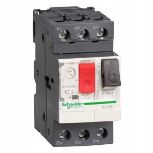 SCHNEIDER ELECTRIC Wyłącznik silnikowy GV2ME..AP 2,5-4A zaciski skrzynkowe