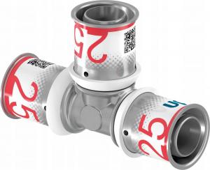 Uponor S-Press PLUS trójnik 25-25-25