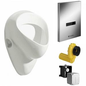 Pisuar Felix, B35 cm, H56 cm, T35.5 cm, dopływ z tyłu, odpływ do tyłu