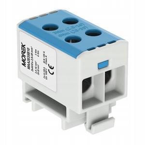 Złączka OTL35-2 niebieski 2xAl/Cu 2,5-35mm2 1000V AC/1500V DC, zacisk uniwe