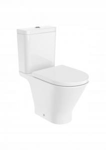ROCA Miska WC GAP Round do kompaktu Rimless 65,5cm o/podwójny
