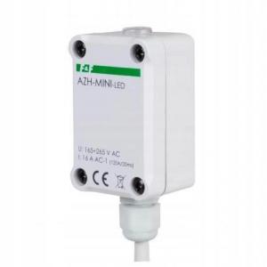 Automat zmierzchowy AZH-MINI-LED z wewnętrznym czujnikiem światłoczułym do
