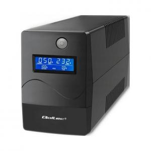 QOLTEC Zasilacz awaryjny UPS Monolith 1000VA 600W LCD USB RJ45