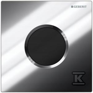 Zawór spłukujący GEBERIT Typ 01 okrągły elektr pisuaru chrom błyszc 13x13x9