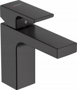 Bateria umywalkowa stojąca Hansgrohe Vernis Shape 100 czarny
