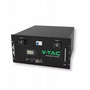Magazyn Bank Energii V-TAC Powerbank Jednofazowy 9.6kWh RACK 48V 200Ah LiFe