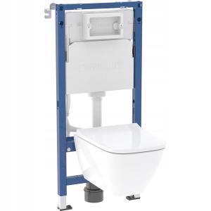 GEBERIT Zestaw stelażowy Duofix Basic Smyle Square krótka