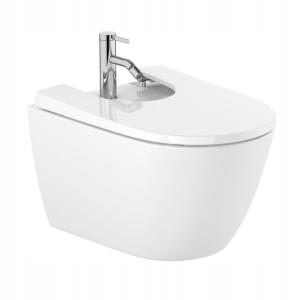 Bidet wiszący ONA Zaokrąg. 53x36cm, z/otw. Biały ROCA[18]