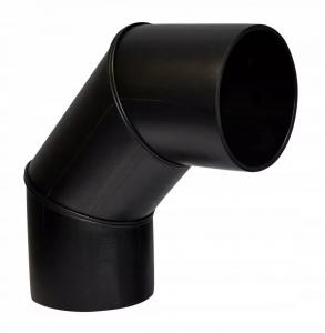 Kolano PEHD 200/90 segmentowe SDR26 S12.5, kolor czarny, QS (Quick Stream)
