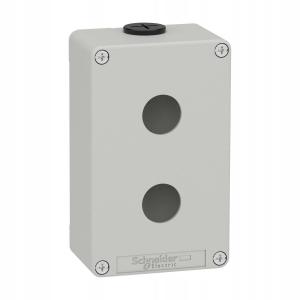 SCHNEIDER ELECTRIC Kaseta sterownika, szara, 2 otwory
