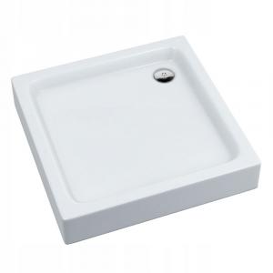 Brodzik akrylowy Stabilsound 80x80x17 / 7 cm kwadratowy Grando Plus