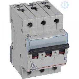 LEGRAND Wyłącznik nadprądowy S 303 3P B 32A 6000A TX3