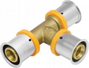 KAN-therm Trójnik mosiężny ultraPRESS - 32