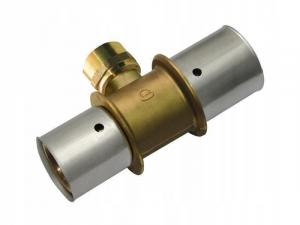 KAN-therm Trójnik mosiężny GW ultraPRESS - 16 Rp1/2