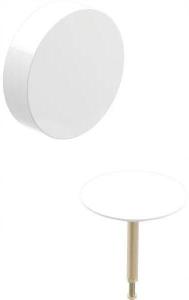 GEBERIT Zestaw wykończeniowy syfonu wannowego biały-alpin