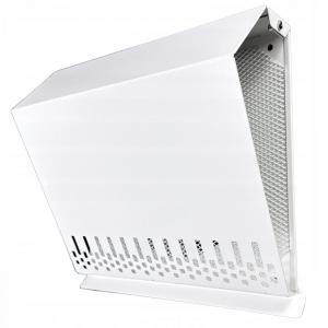 AWENTA Czerpnia ścienna metalowa fi200, biały