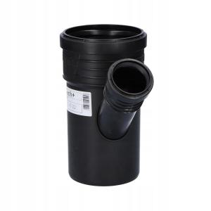 Czwórnik prosty 110x50x50/45°, SITECH+ czarny