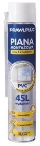 RAWLPLUG Piana wężykowa niskoprężna do PVC, wydajność do 45, 750ml
