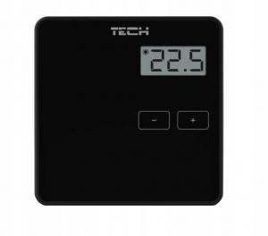 Regulator pokojowy dwustanowy przewodowy TECH ST-294 v1 czarny